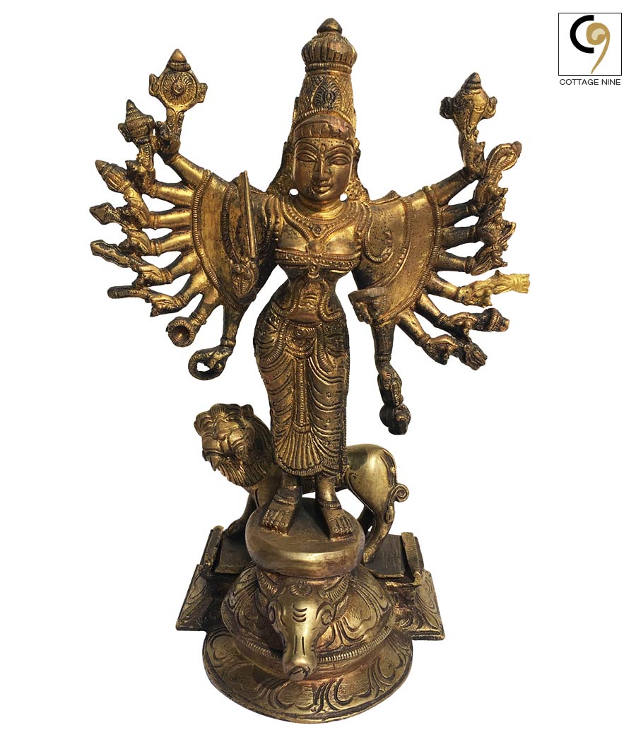 Brass-Chamundeshwari-Statue-1