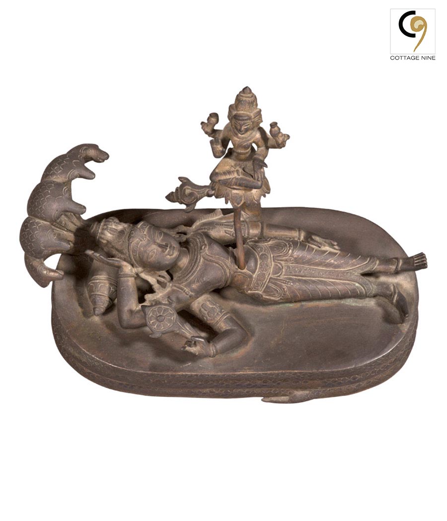 Bronze-Vishnu-Sheshashayee-Statue-1
