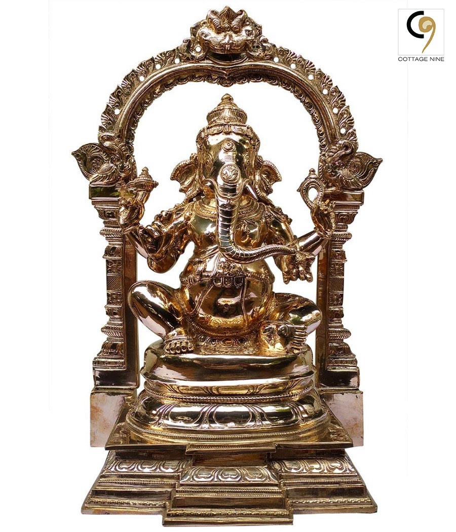 Ganesha-Chola-Bronze-Statue-1