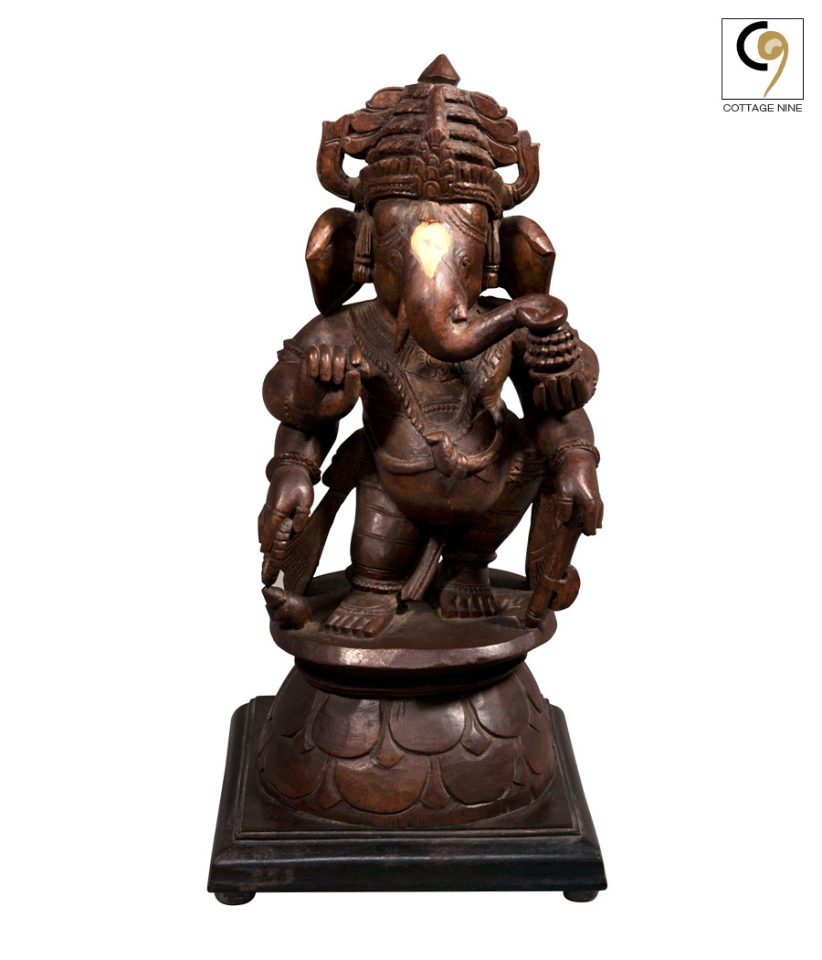 Ganesha-Wood-Statue-1