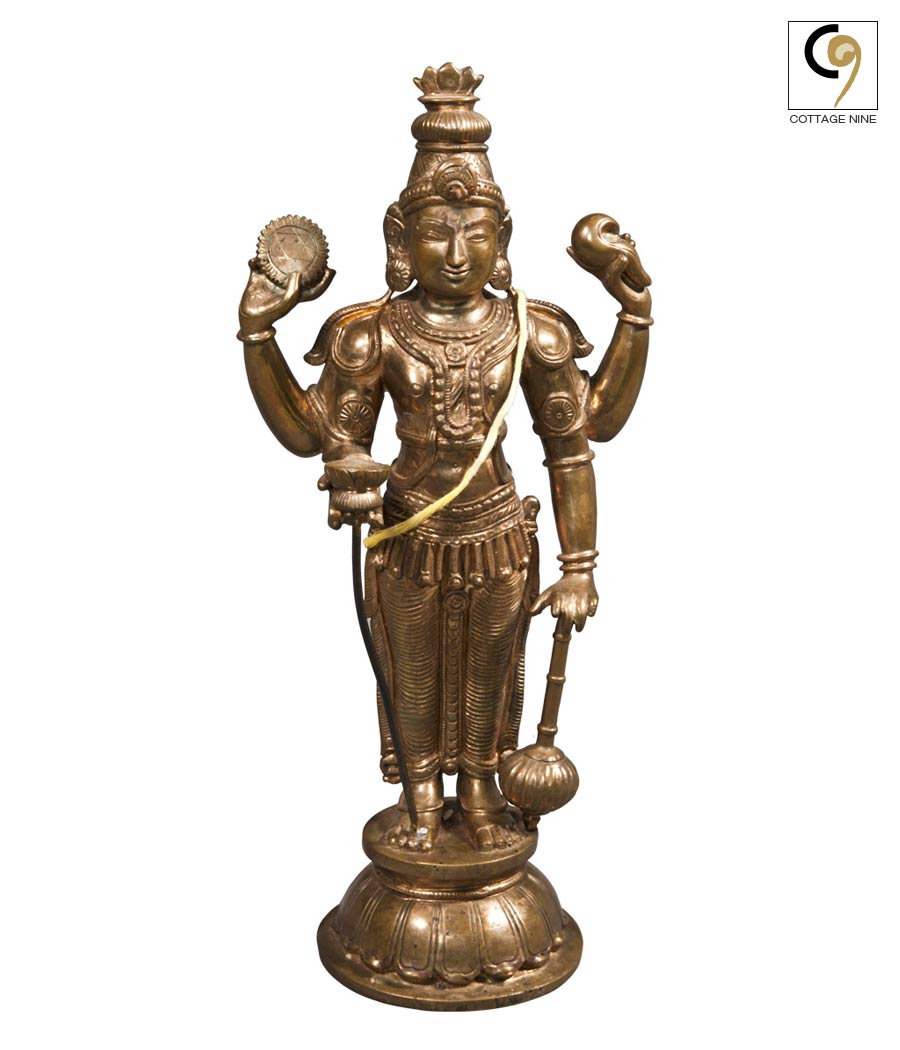 Krishna-Guruvayurappan-Bronze-Statue-1