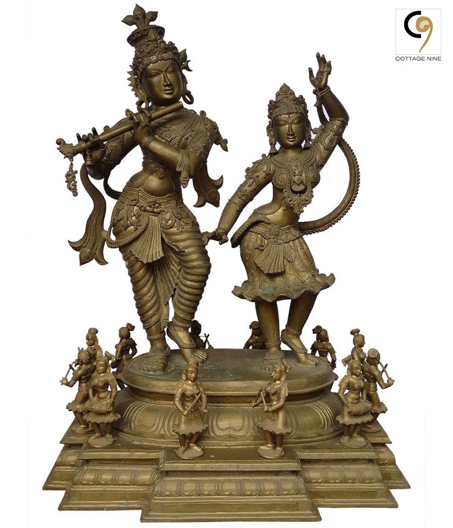 Radha-Krishna-Maharaas-Bronze-Statue-1