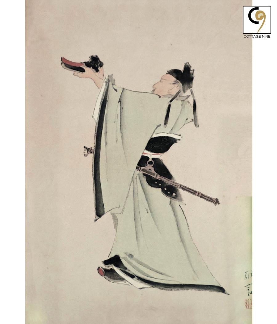 Samurai-Japanese-Woodblock-Print