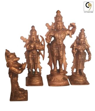 Sri-Rama-Copper-Statue-with-Sita-and-Others-1