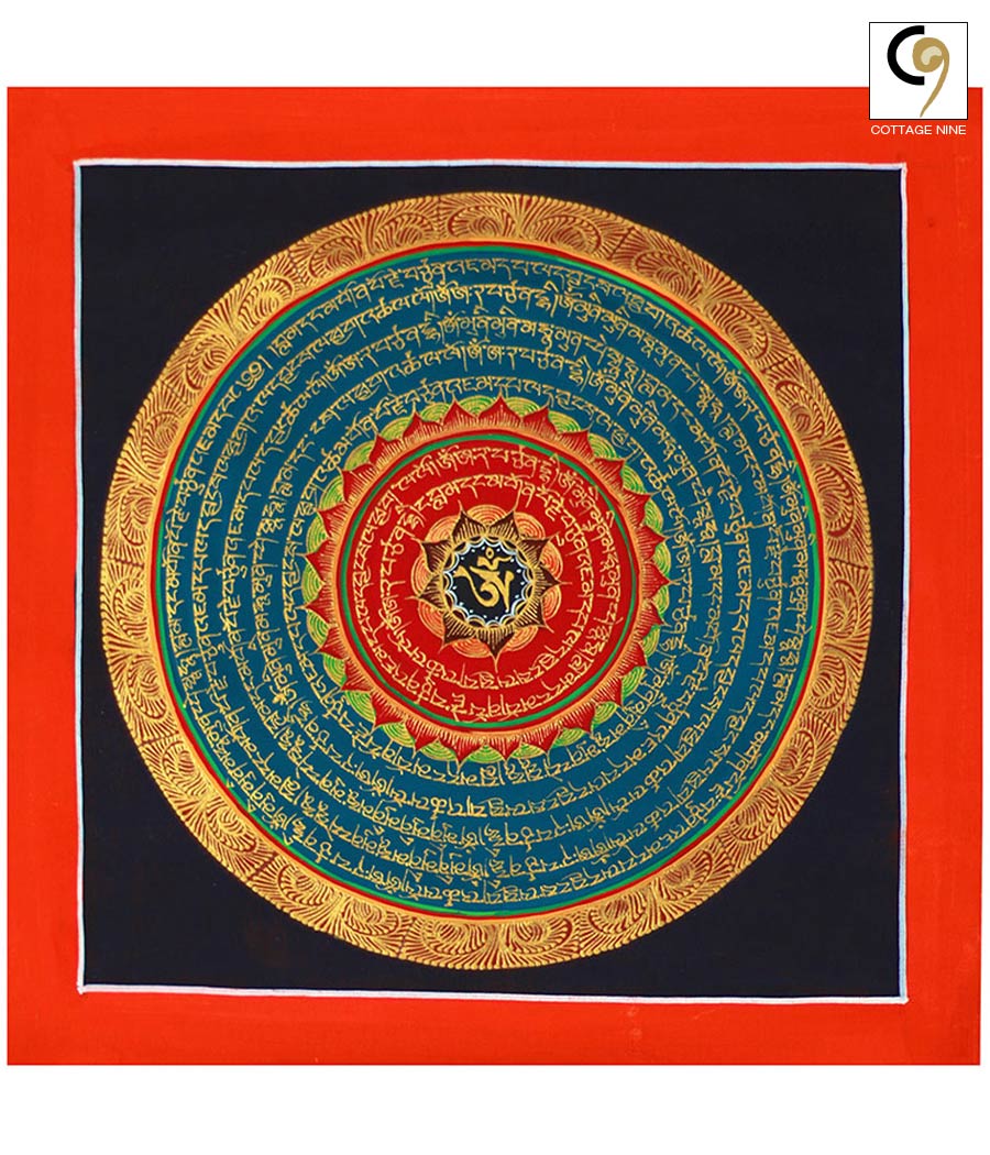 Tibetan-Buddhism-Astronomical-Thangka-Painting