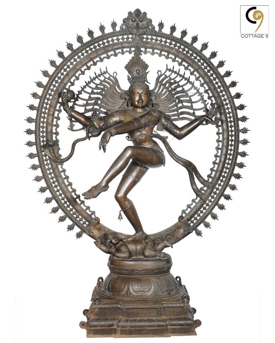 Shiva Nataraja Rare Bronze Masterpiece – 8 Feet