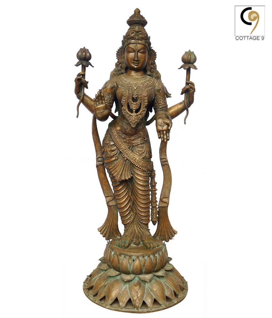 standing-lakshmi-bronze-statue
