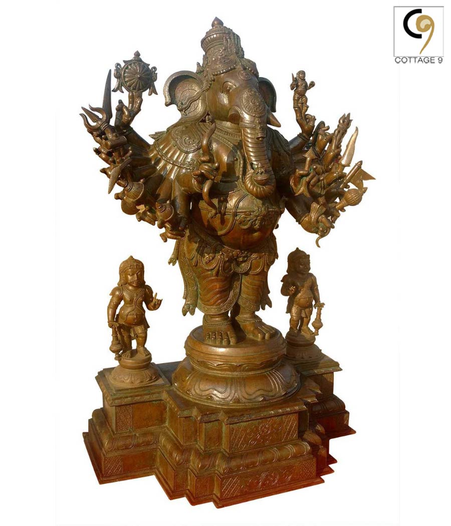 veera-ganapati-ganesha-bronze-masterpiece