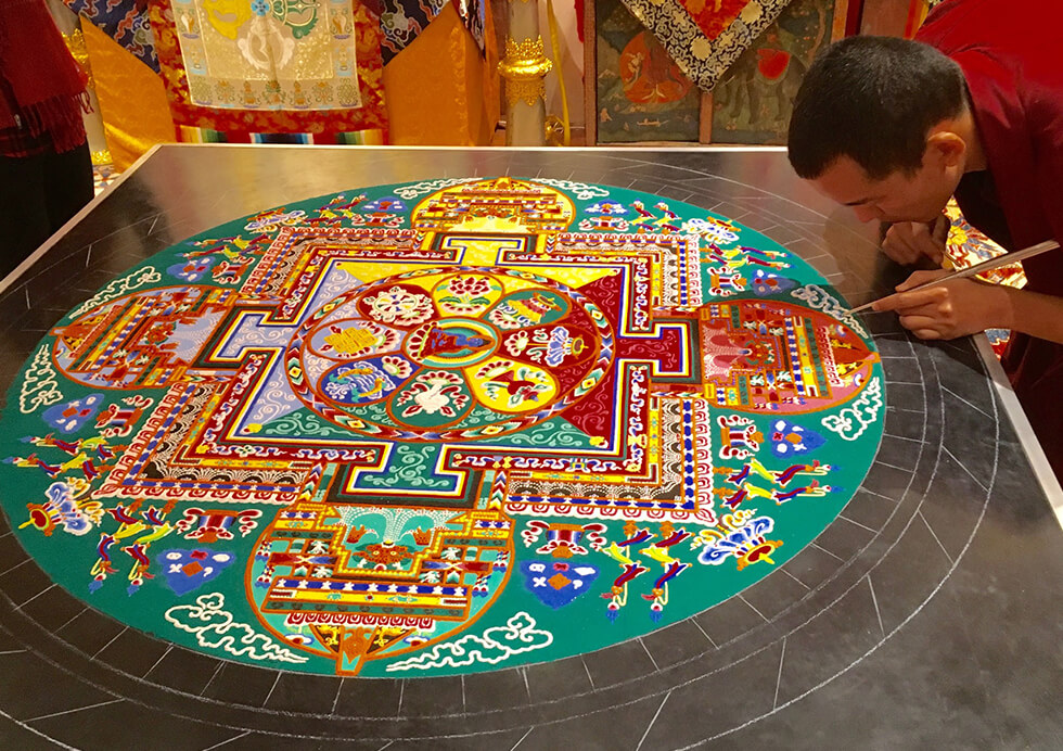 Tibetan Buddhist Mandalas: Instruments for Mediation