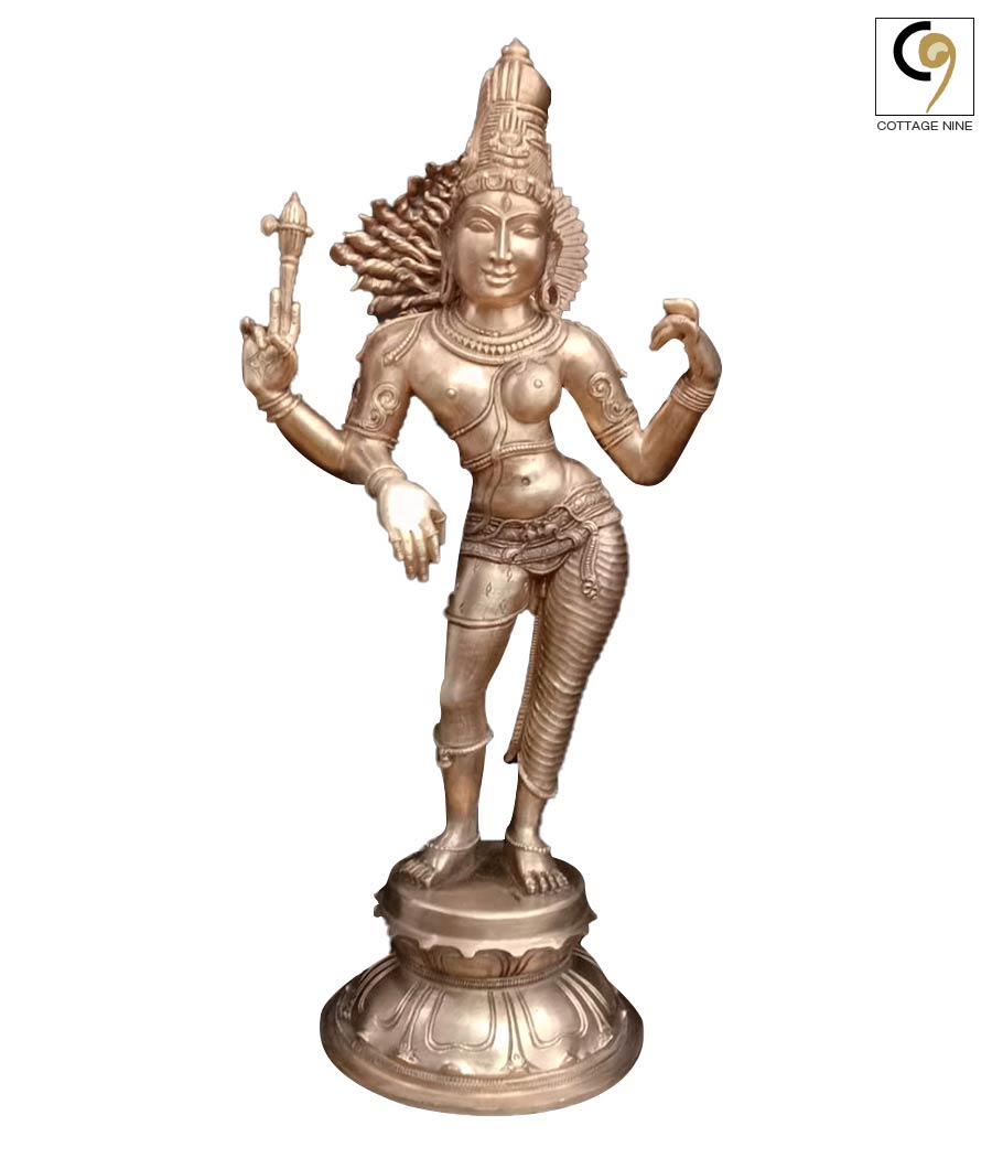 Chola-Bronze-Idol-of-Shiva-Ardhanareshwar