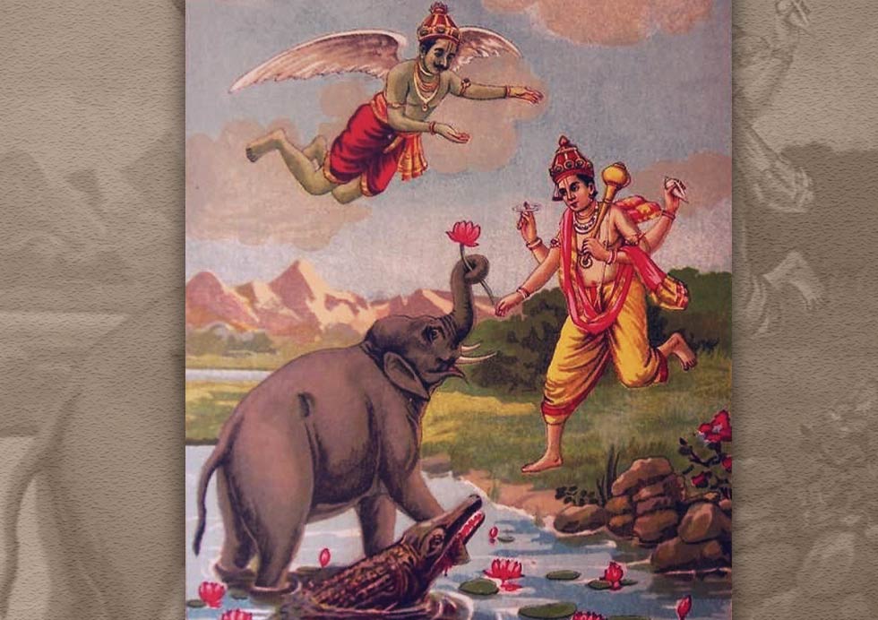 The-Birth-of-Gajendra-Moksha-Stotra