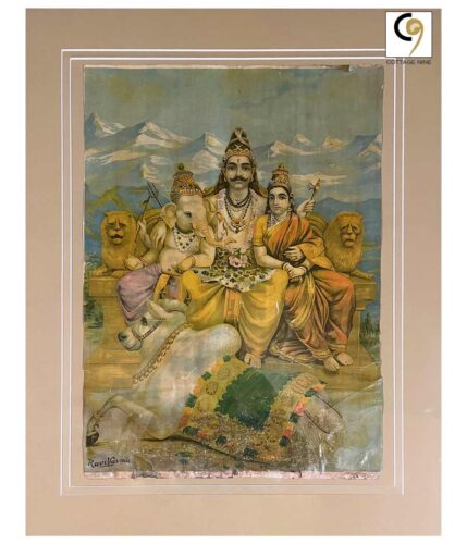 Kailash-Shankara-Original-Ravi-Varma-Oleograph