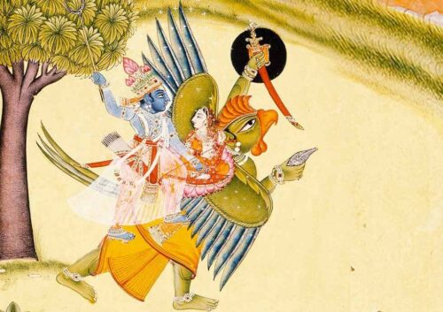 Garuda, the Invincible Mount of Bhagwan Vishnu